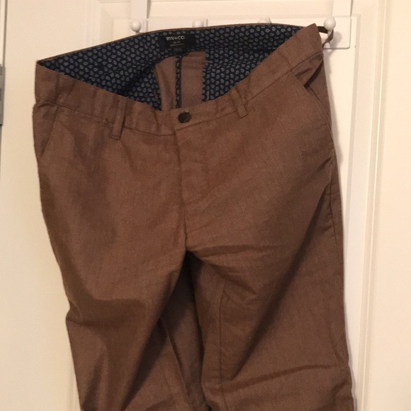 Men’s tan RW&Co dress pants. Size 30x32. - Picture 3 of 5